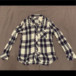 Rails plaid flannel